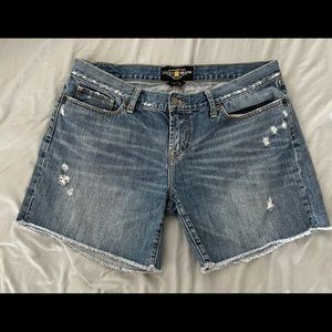 Lucky Brand Cut Off Style Shorts size 12 size 31